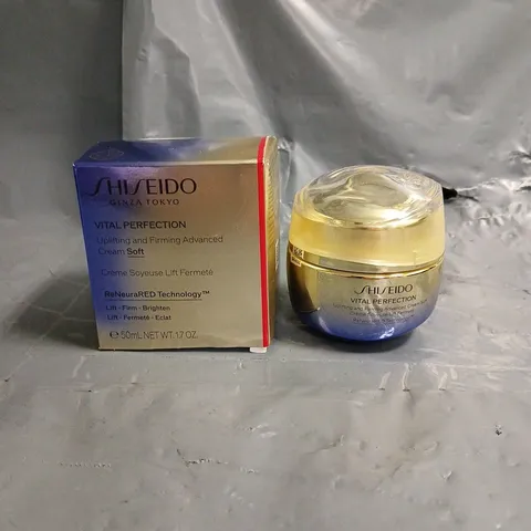 BOXED SHISEIDO VITAL PERFECTION CREAM 50ML