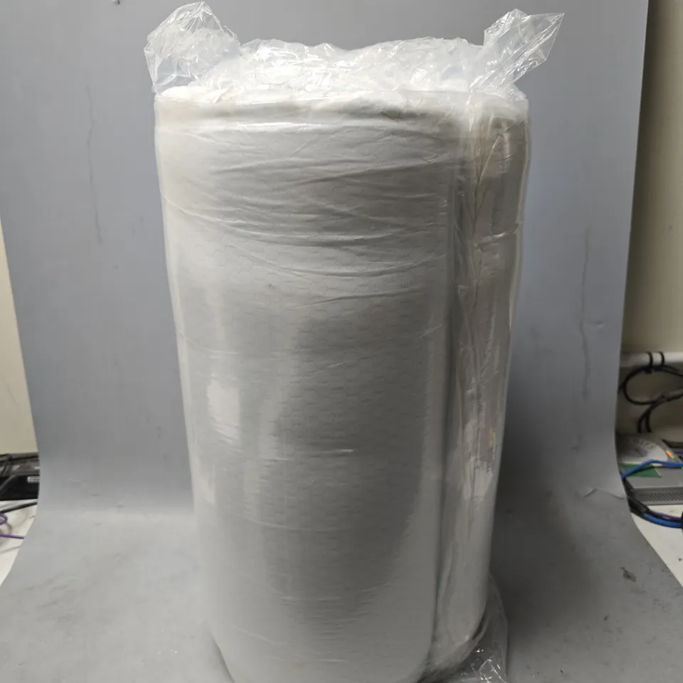SEALED UNBRANDED WHITE MATTRESS - SIZE UNSPECIFIED 