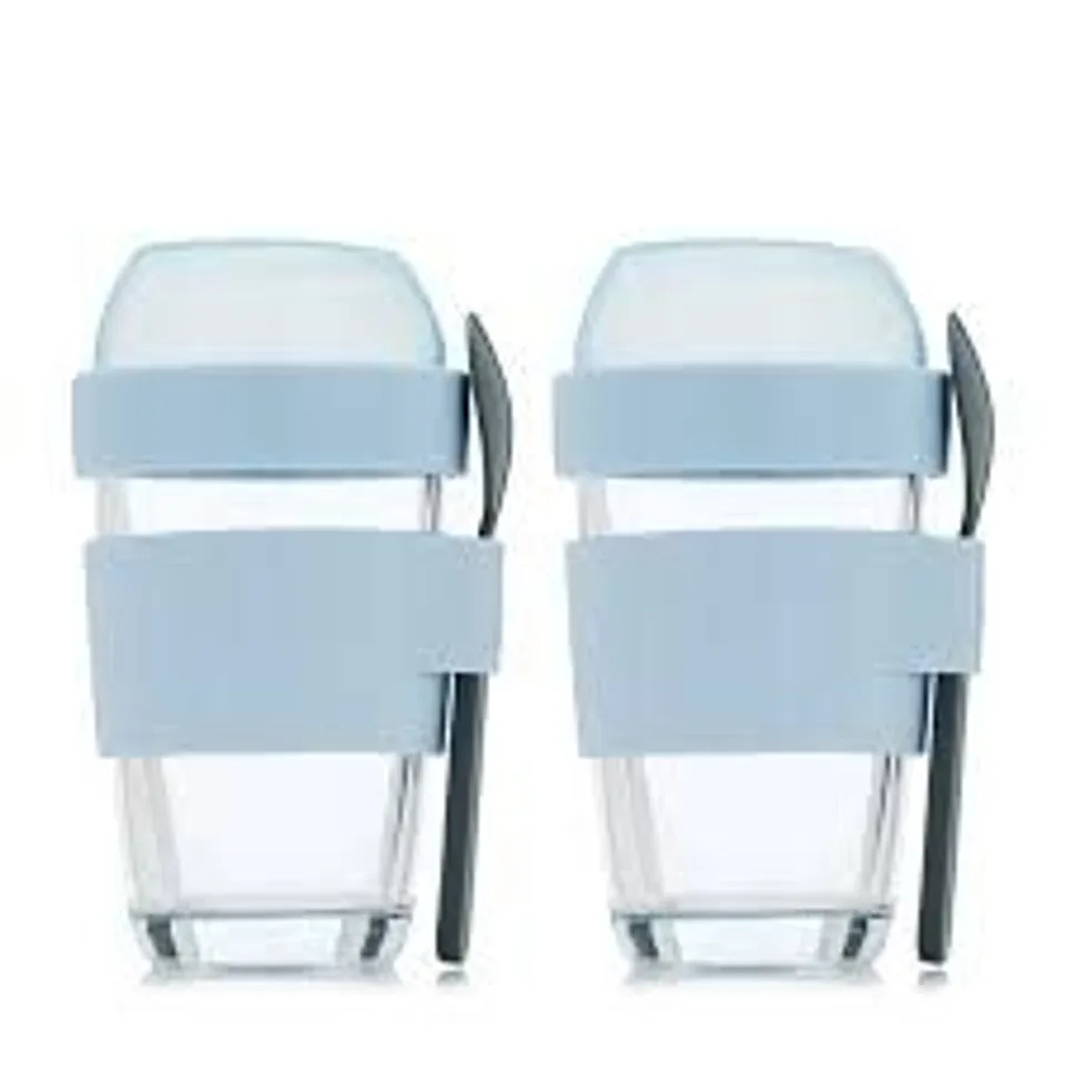 COOK'S ESSENTIALS 320ML ON THE GO BREAKFAST POTS