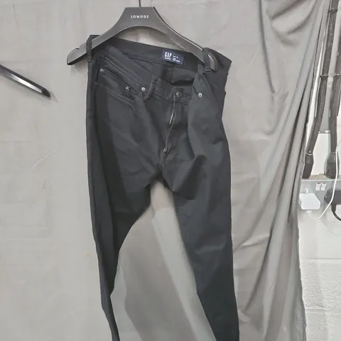 GAP DENIM SLIM JEANS – BLACK, UK 36 X 32