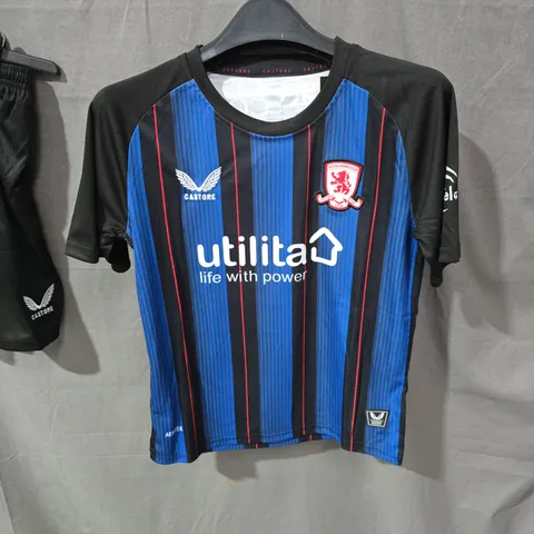 CASTORE MIDDLESBROUGH FC FOOTBALL FULL KIT – UTILITA SPONSO – MEN’S UK S