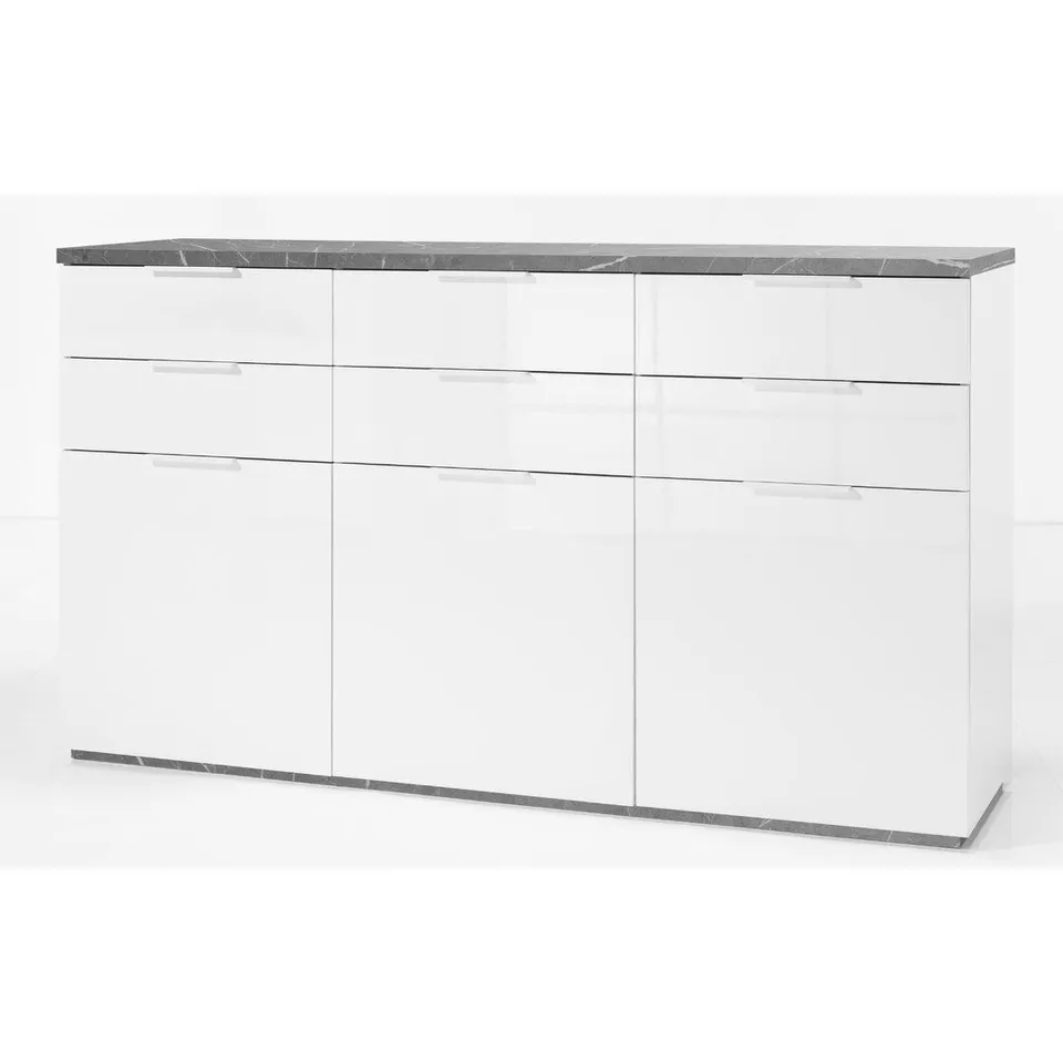 BOXED MUNDI 6-DRAWER CHEST OF DRAWERS (4 BOXES)