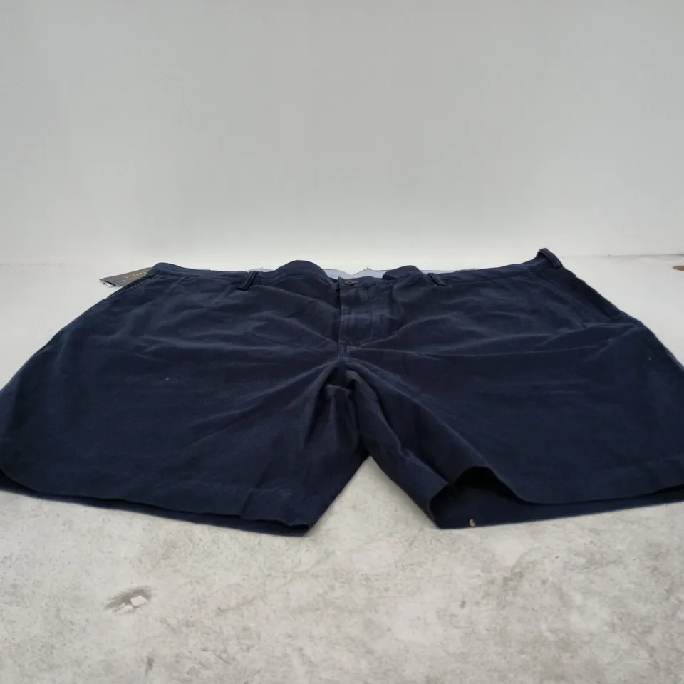 POLO RALPH LAUREN NAVY SHORTS – CLASSIC FIT BEDFORD, MEN'S, SIZE 50B