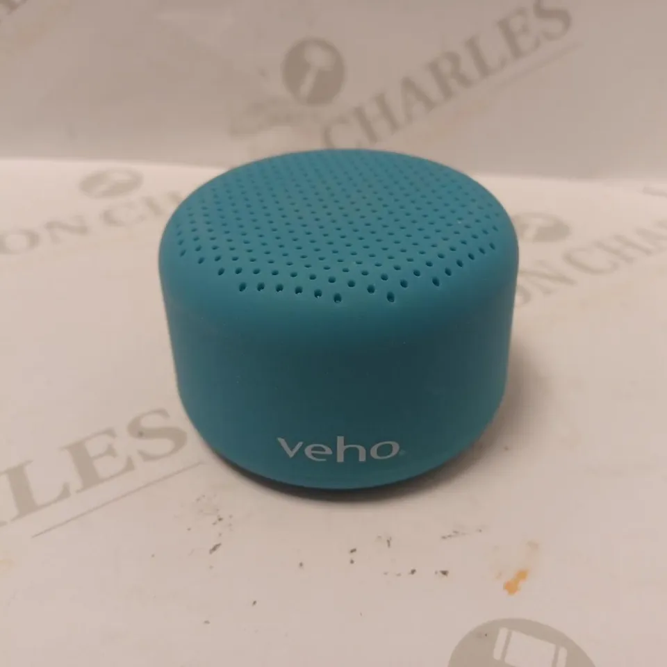 VEHO MX PORTABLE WIRELESS SPEAKER - CYAN