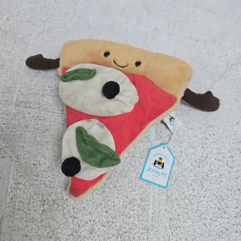 JELLYCAT AMUSEABLES SLICE OF PIZZA PLUSH TOY