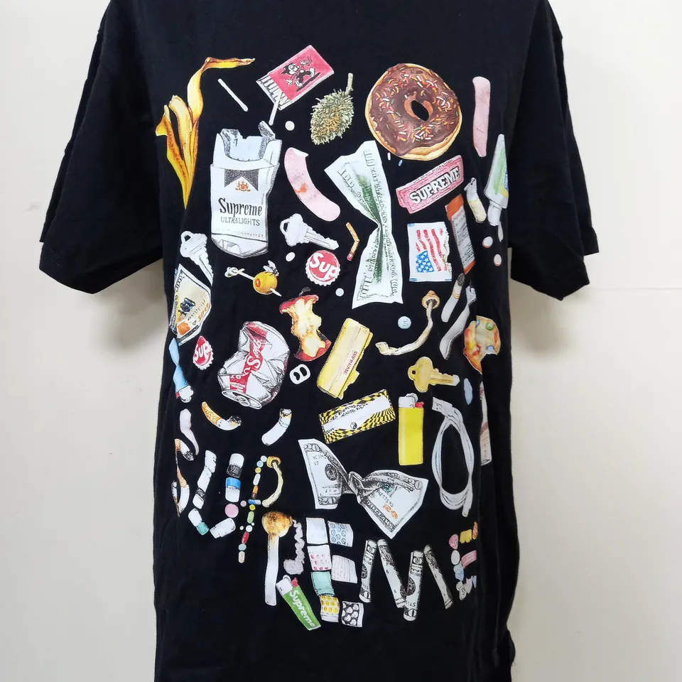 SUPREME GRAPHIC T-SHIRT SIZE L 