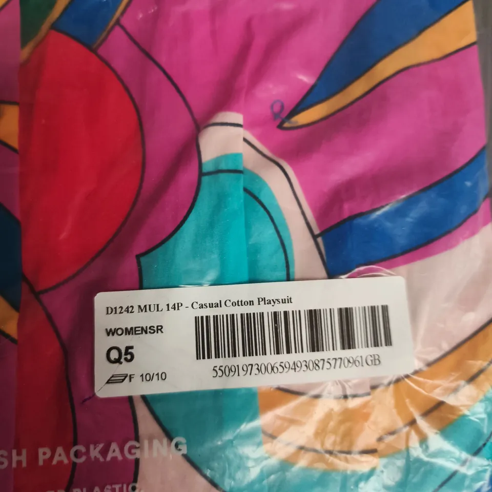 BODEN CASUAL COTTON PLAYSUIT – WOMEN'S -SIZE 14