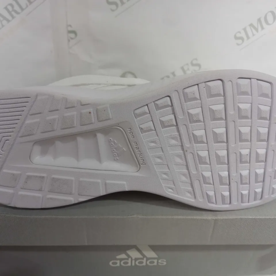 BOXED PAIR OF ADIDAS RUN FALCON 2 - WHITE - UK 4