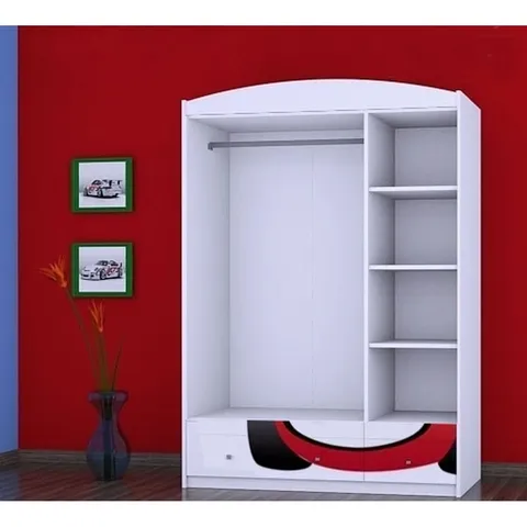 BOXED OLIN 3 DOOR WARDROBE (3 BOXES)