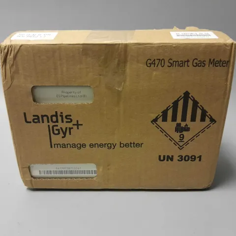 BOXED LANDIS+GYR G470 SMART GAS METER