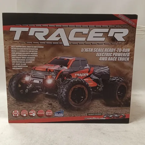 TRACER RC TRUCK – 1/16 SCALE READY-TO-RUN 4WD (BOXED)