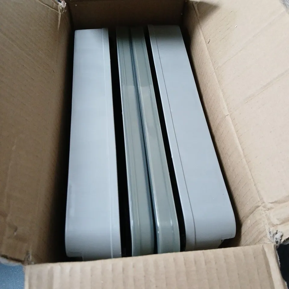 SIMPLI SET OF 2 COLLAPSIBLE 29L STORAGE BOXES W/WHEELS BOXED