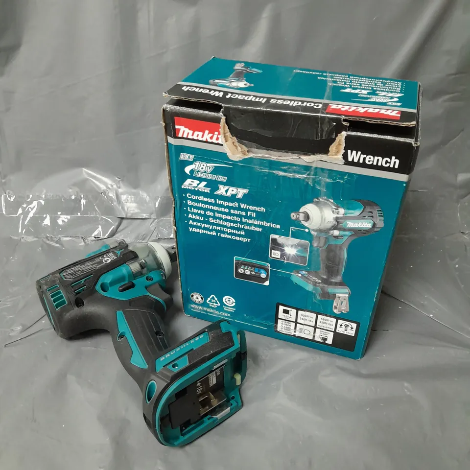 BOXED MAKITA 18V LXT IMPACT WRENCH 1/2" (BODY ONLY) RRP £219.99