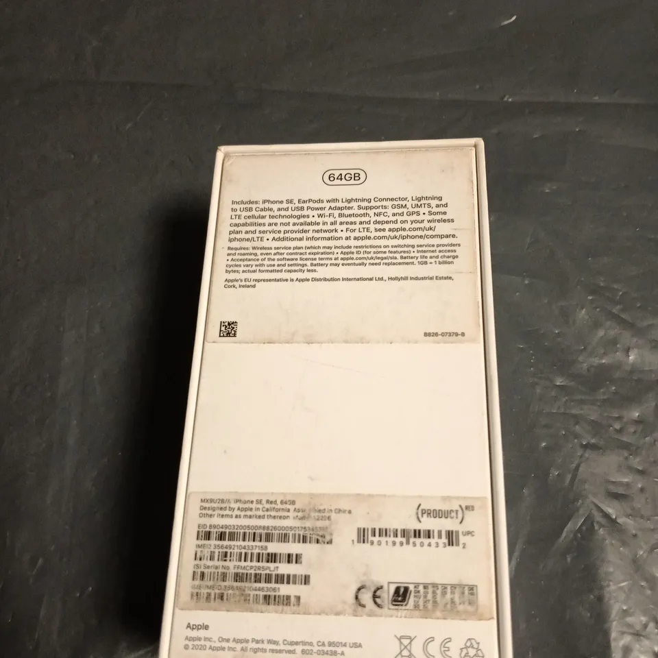 BOXED APPLE IPHONE SE  - BLACK