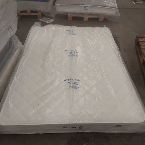 QUALITY BAGGED DOUBLE 135cm AIRSPRUNG LUXURY QUILTED MEDIUM MATTRESS