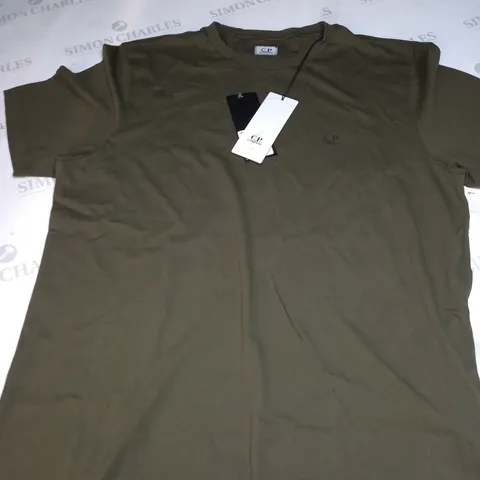 C.P. COMPANY LOGO T-SHIRT SIZE L 