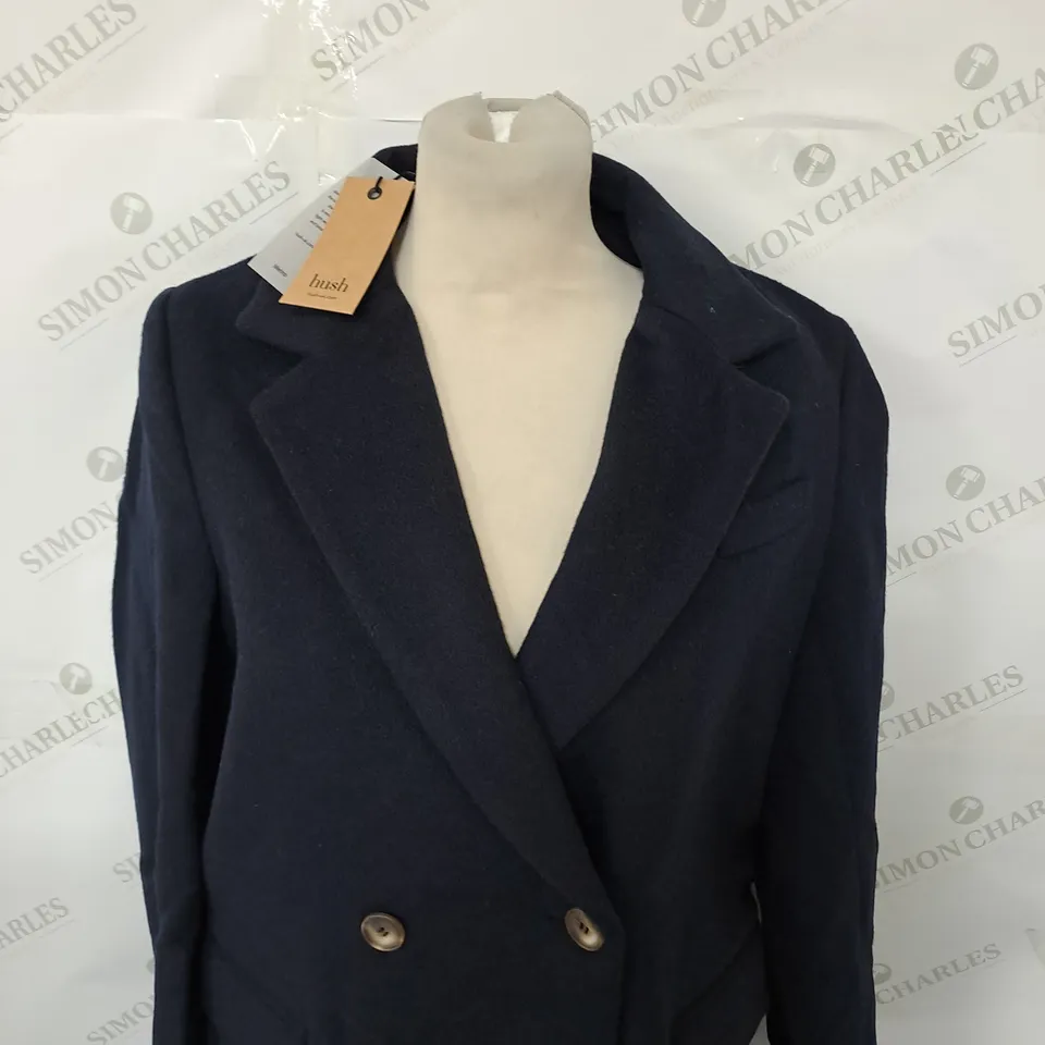 HUSH POPPY WOOL COAT SIZE 10