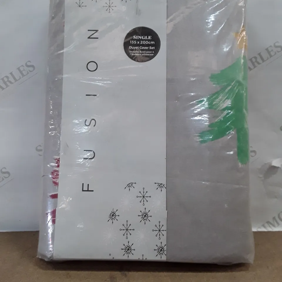 FUSION SINGLE DUVET FEST DUVET SET - 135CM - 200CM