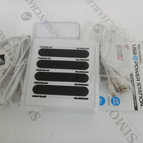 BELL & HOWELL MULTI DEVICE USB CHARGING STATION