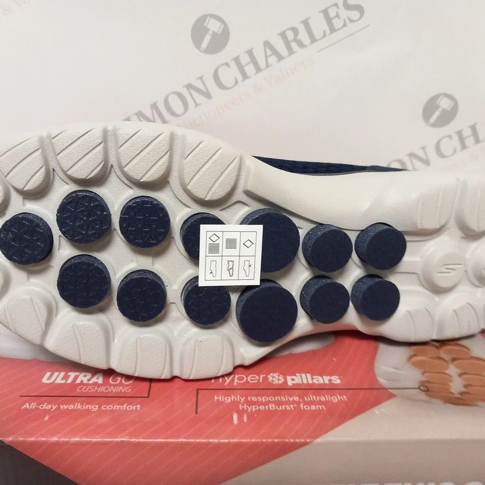 BOXED SKETCHERS PERFORMANCE GO WALK WOMENS TRAINERS SIZE 4