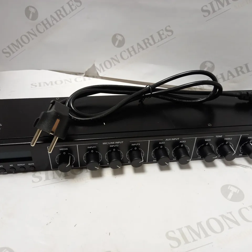 RACK MIXER WITH BLUETOOTH & USB/FM PLAYER BY ADASTRA
