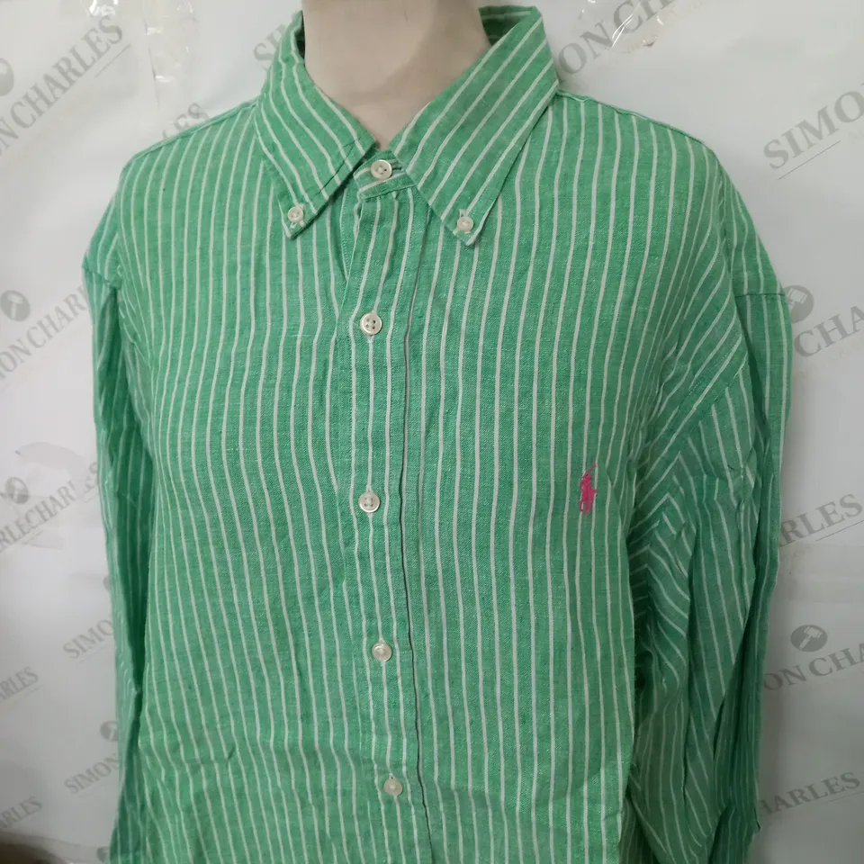 POLO RALPH LAUREN BUTTONED SHIRT SIZE XL