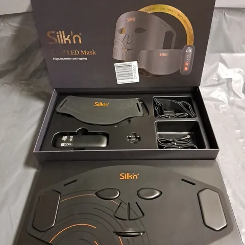 BOXED SILK'N DUAL LED FACE MASK HIGH INTENSITY ANTI-AGEING