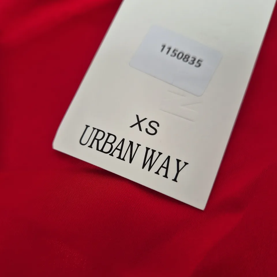 URBAN WAY RED DRESS– XS