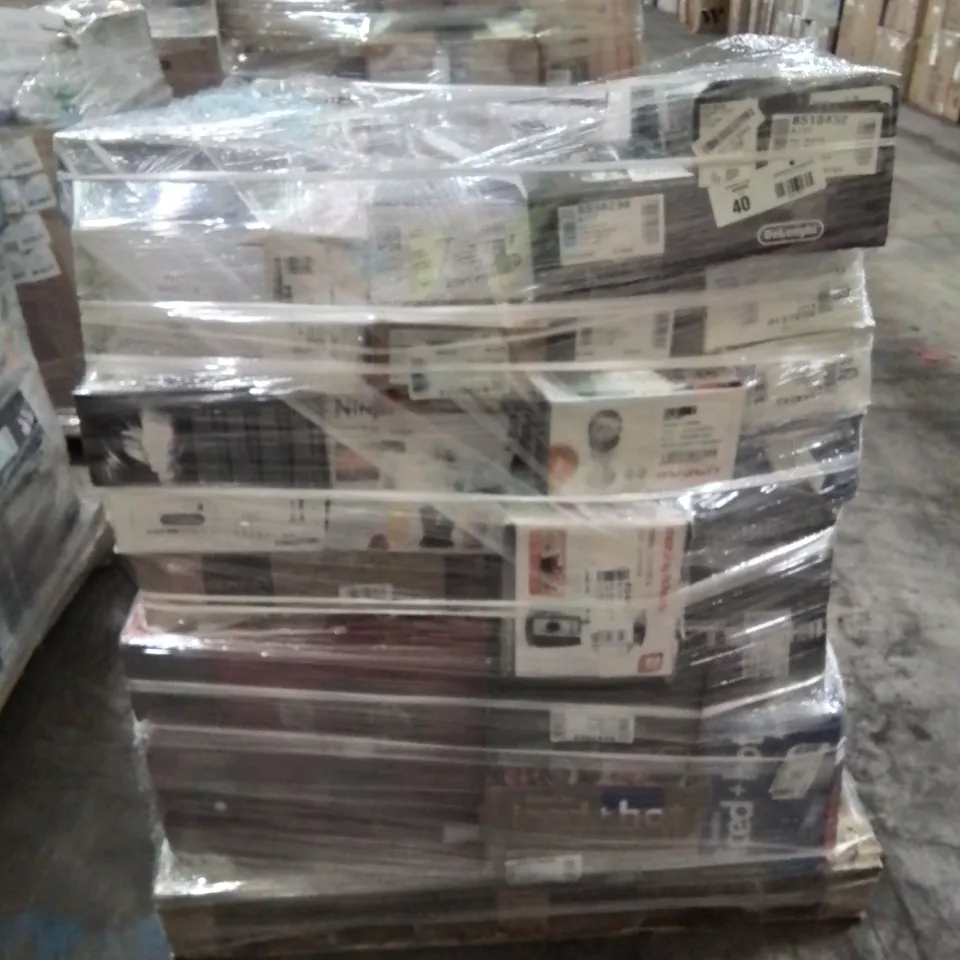 PALLET OF APPROXIMATELY 67 UNPROCESSED RAW RETURN HOUSEHOLD AND ELECTRICAL GOODS TO INCLUDE;