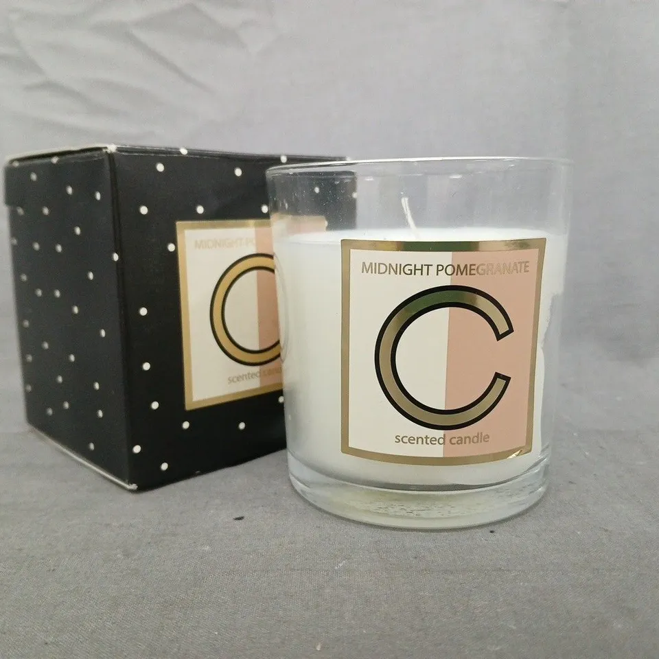 MIDNIGHT POMEGRANATE SCENTED CANDLE