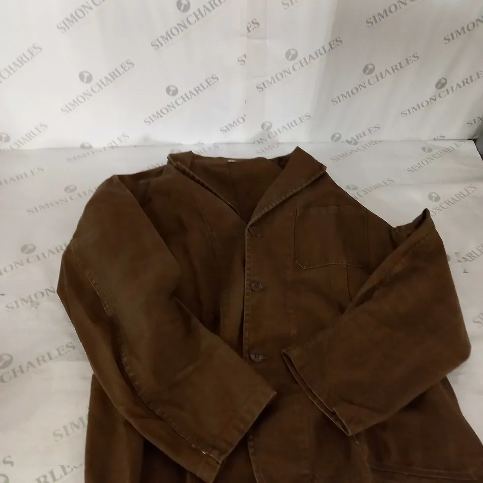 UNBRANDED BROWN DENIM JACKET 