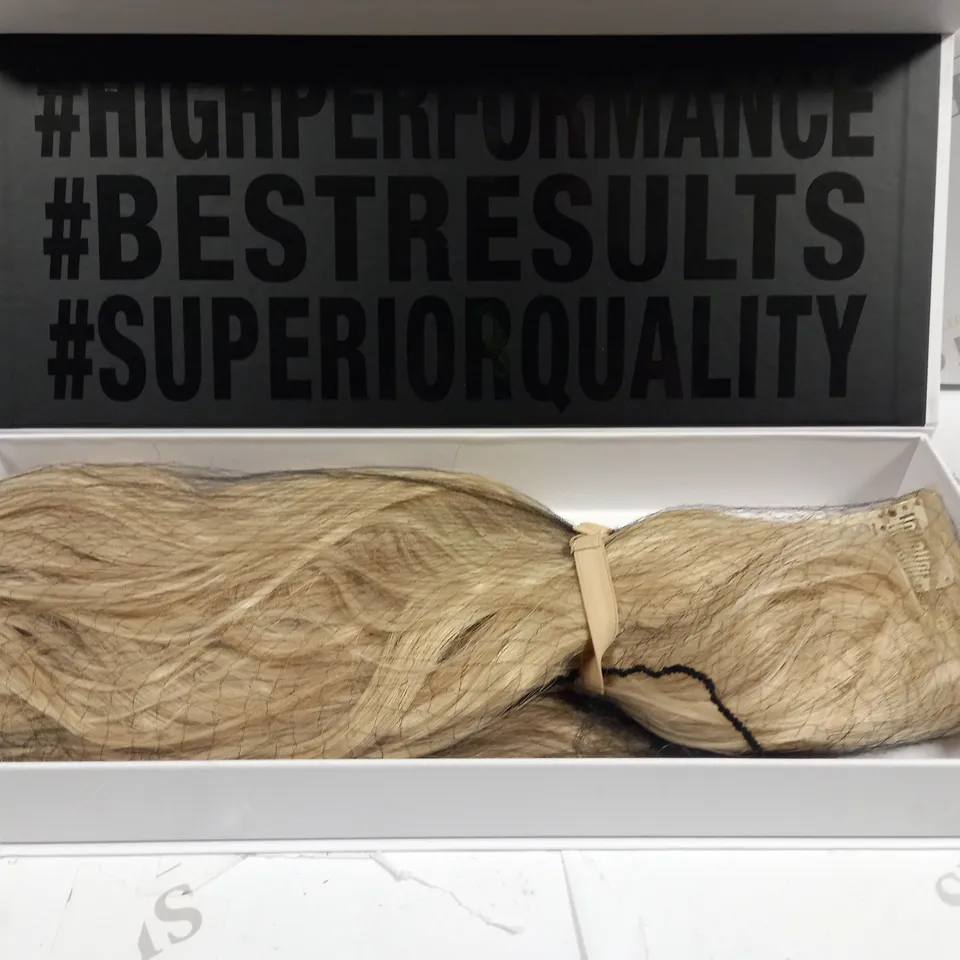 BOXED LACE U PART HAIR EXTENSIONS - MALIBU BLONDE 