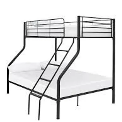 DOMINO METAL TRIO BUNK BED WITH OPTIONAL MATTRESSES