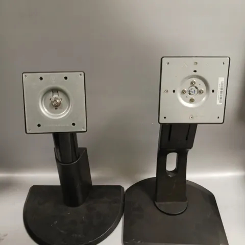 6 X ADJUSTABLE MONITOR STANDS FOR MONITORS TO INCLUDE IIYAMA & LENOVO - COLLECTION ONLY 