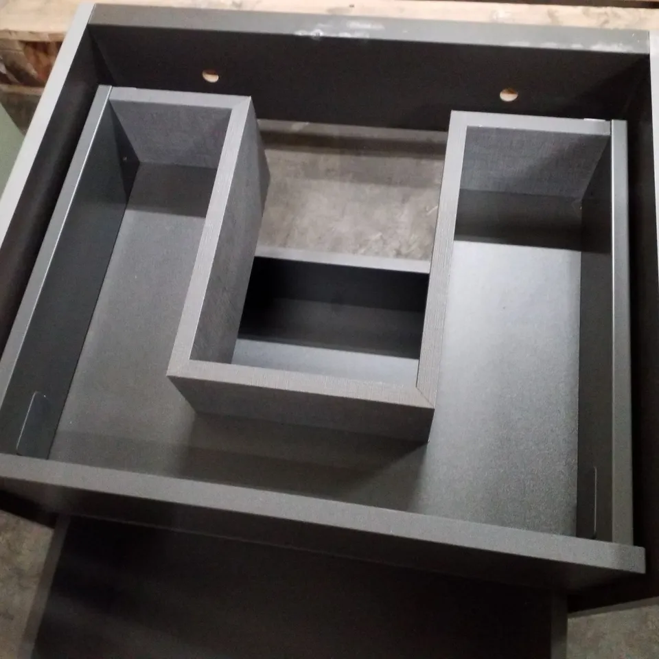 BRAND NEW GREY VANITY UNIT - 500×450×430MM