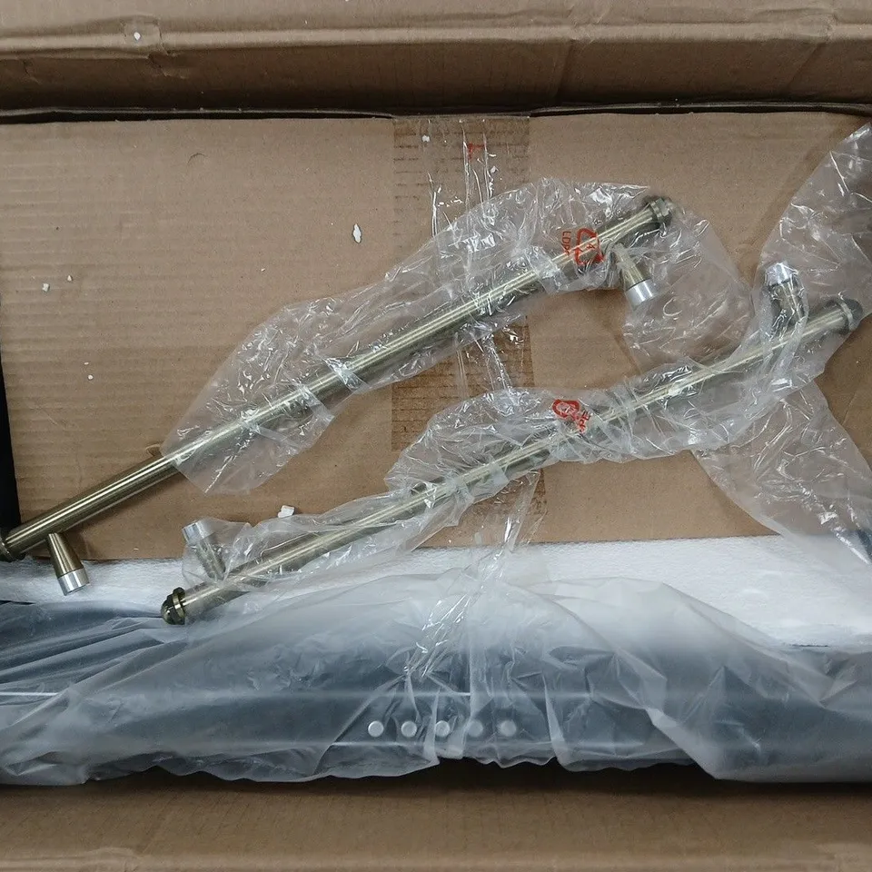 BOXED COOKER HOOD 60 CM KITCHEN EXTRACTOR CHIMNEY HOOD STEEL RETRO 644 M³/H BLACK LED