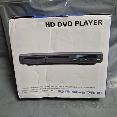 BOXED HD DVD PLAYER 