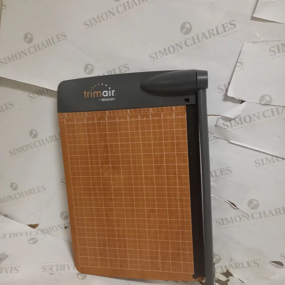 WESTCOTT 15" TITANIUM WOOD PAPER TRIMMER