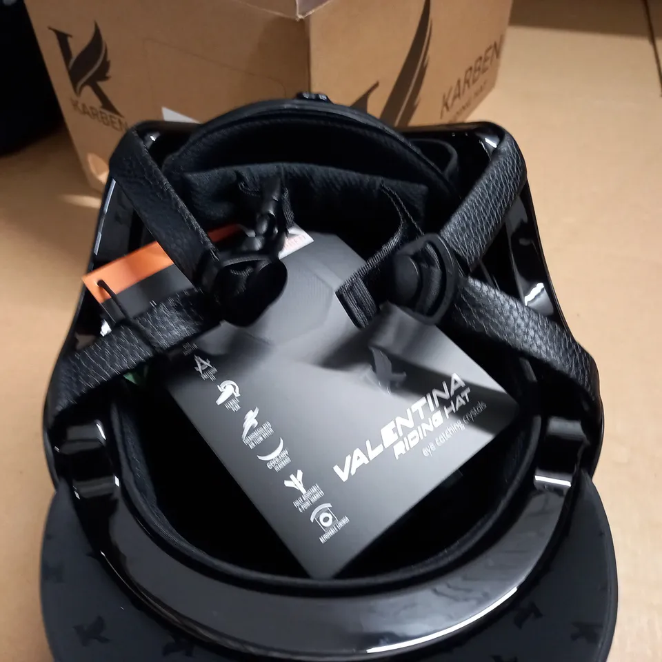 BOXED KARBEN VALENTINA RIDING HAT - 56-58CM