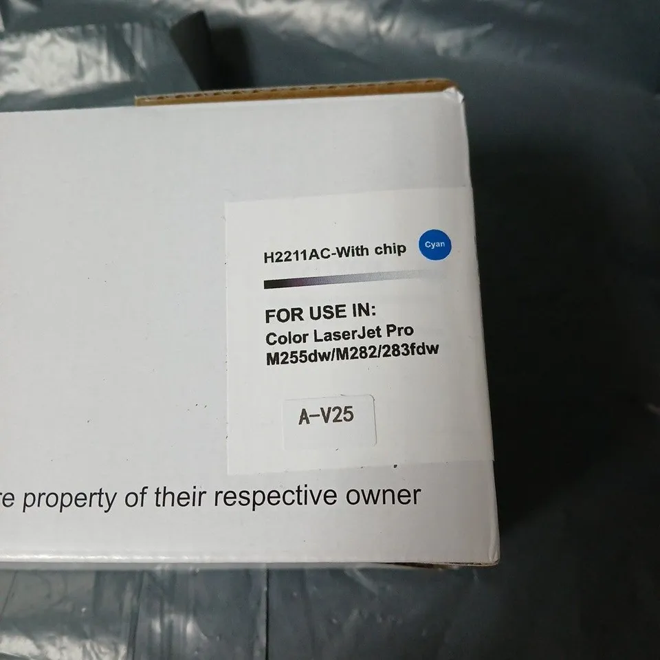 HP H2211AC CYAN LASER TONER CARTRIDGE, WITH CHIP – FOR COLOR LASERJET PRO M255/M282/M283FDW