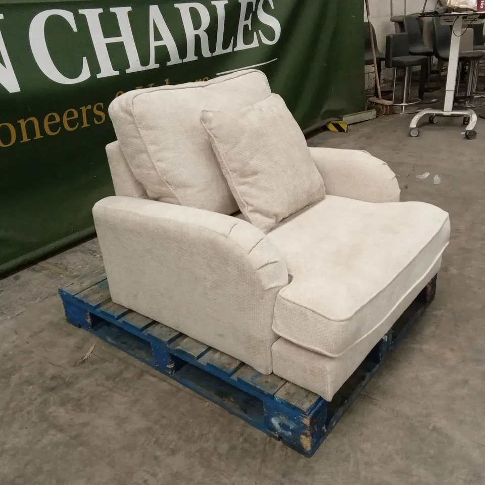 HEPBURN FABRIC ARMCHAIR RRP £499