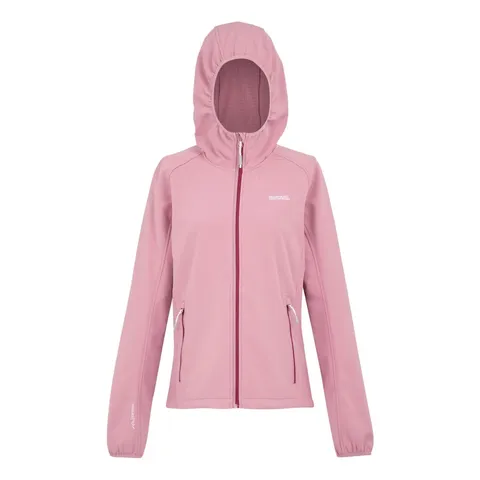 BRAND NEW REGATTA WOMENS AREC III SOFTSHELL JACKET IN LILAS SIZE 16