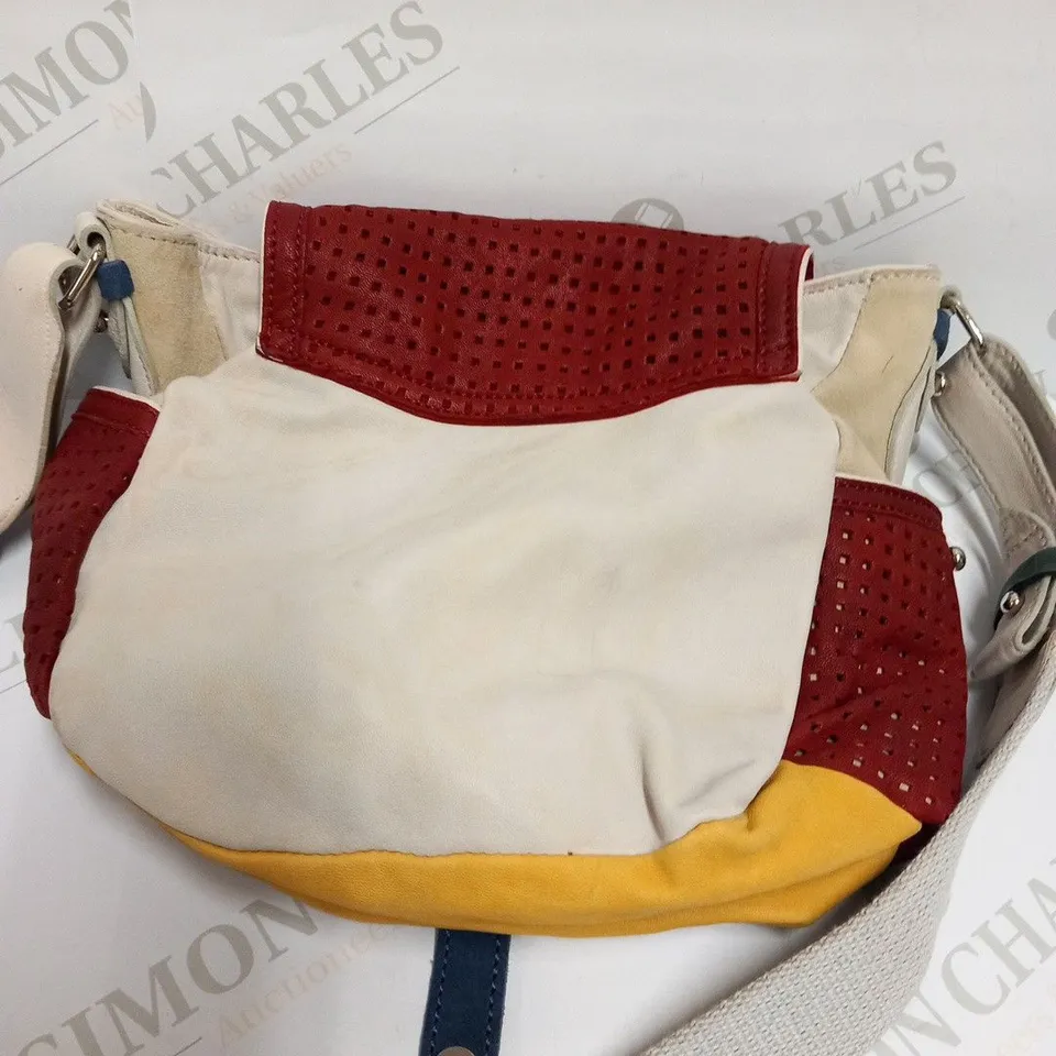 ISABEL MARANT RED YELLOW, BEIGE BAG