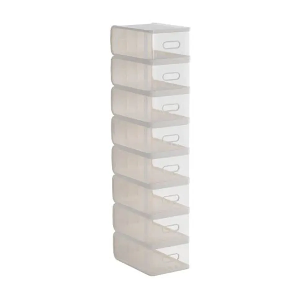 BOXED 8 PAIR SHOE STORAGE (1 BOX)