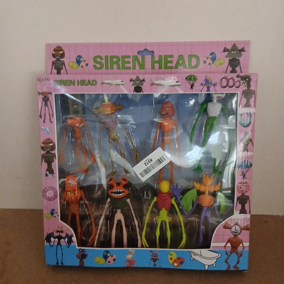 THREE SIREN HEAD ACTION FIGURE SET – BOXED TOY COLLECTION