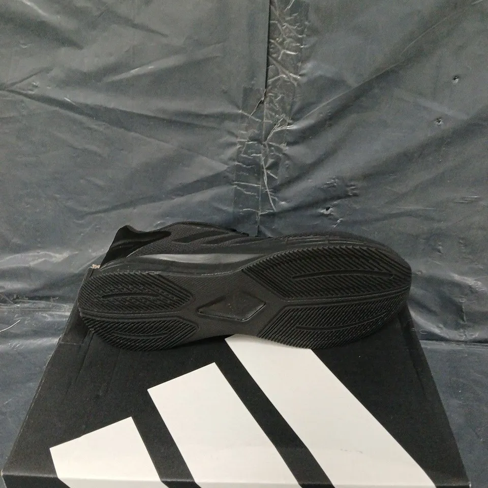 BOXED PAIR OF ADIDAS DURAMO 10 BLACK UK 8.5