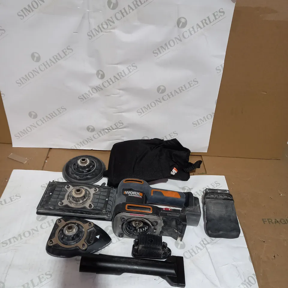 WORKS POWER SHARE SANDECK 5-1 MULTI PURPOSE SANDER 
