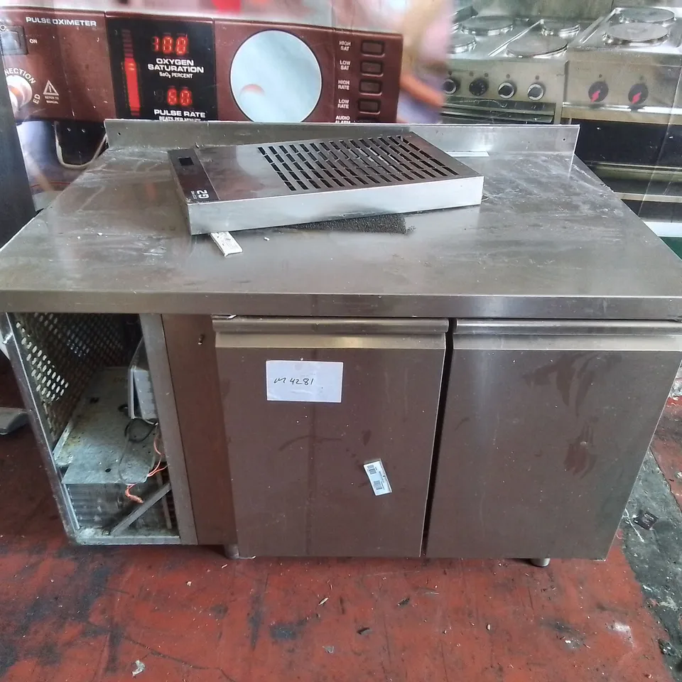 FOSTER COMMERCIAL DC1/2L STAINLESS KITCHEN PREP COUNTER