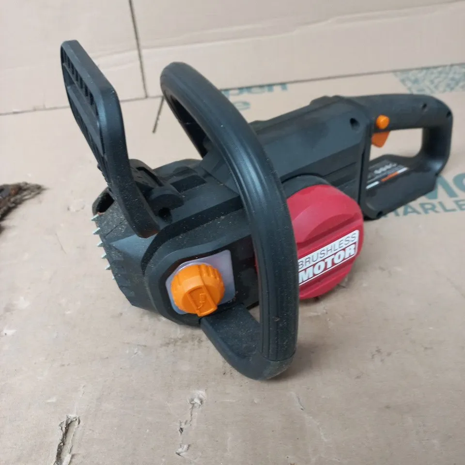 WORX NITRO WG350E 20V CORDLESS CHAINSAW BRUSHLESS MOTOR (USED) NO BATTERY