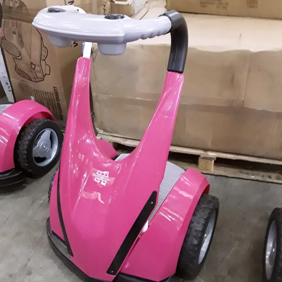 FEBER DAREWAY RIDE ON KIDS BALANCE SCOOTER - PINK